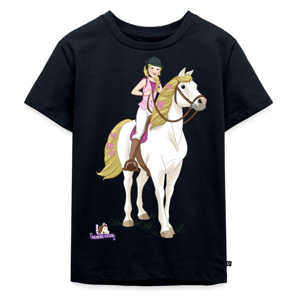 T-Shirt Schleich Horse Club Sofia posiert auf Blossom Kinder Premium T-Shirt