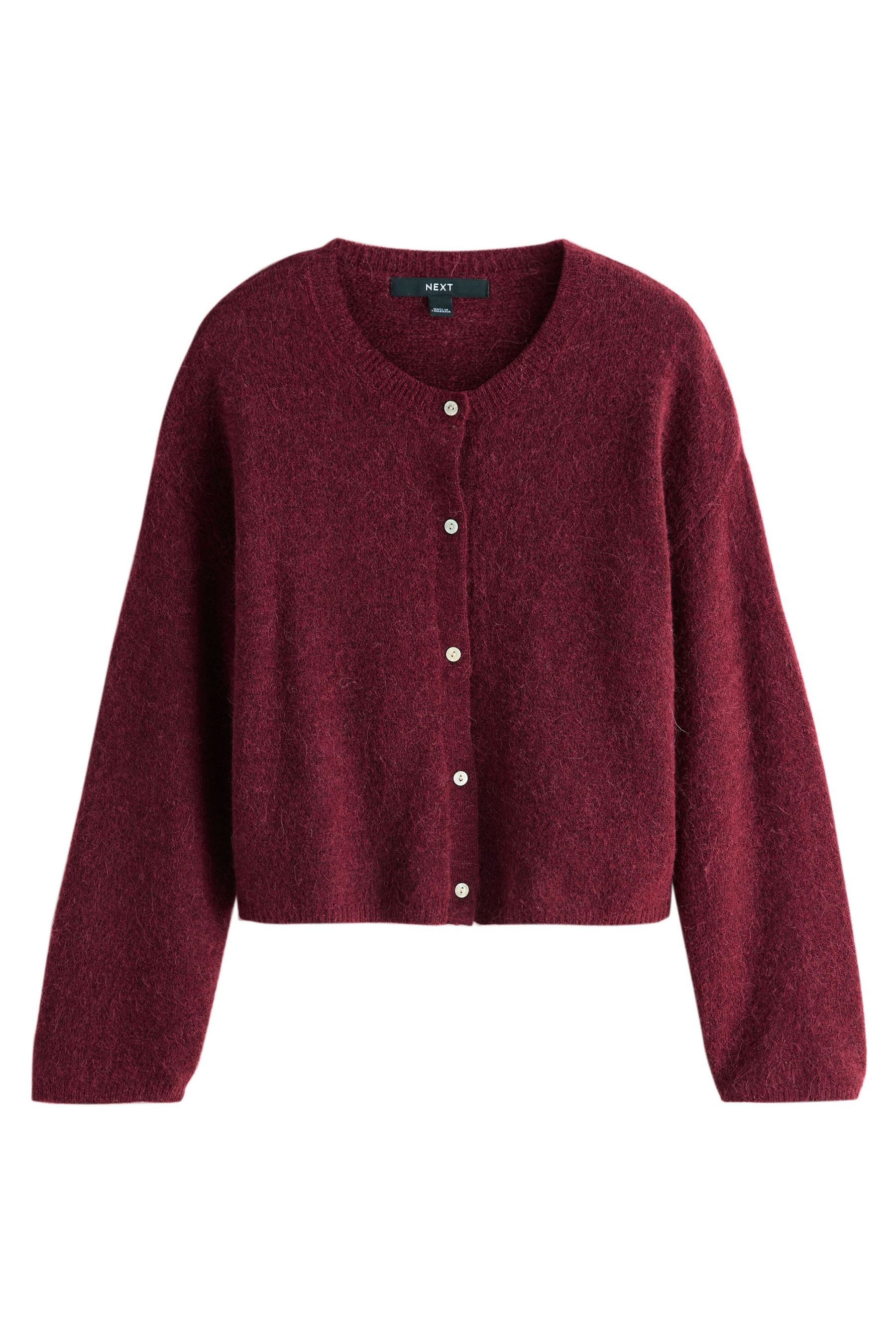 Next Strickjacke Weiche Strickjacke mit Alpakaanteil (1-tlg) günstig online kaufen