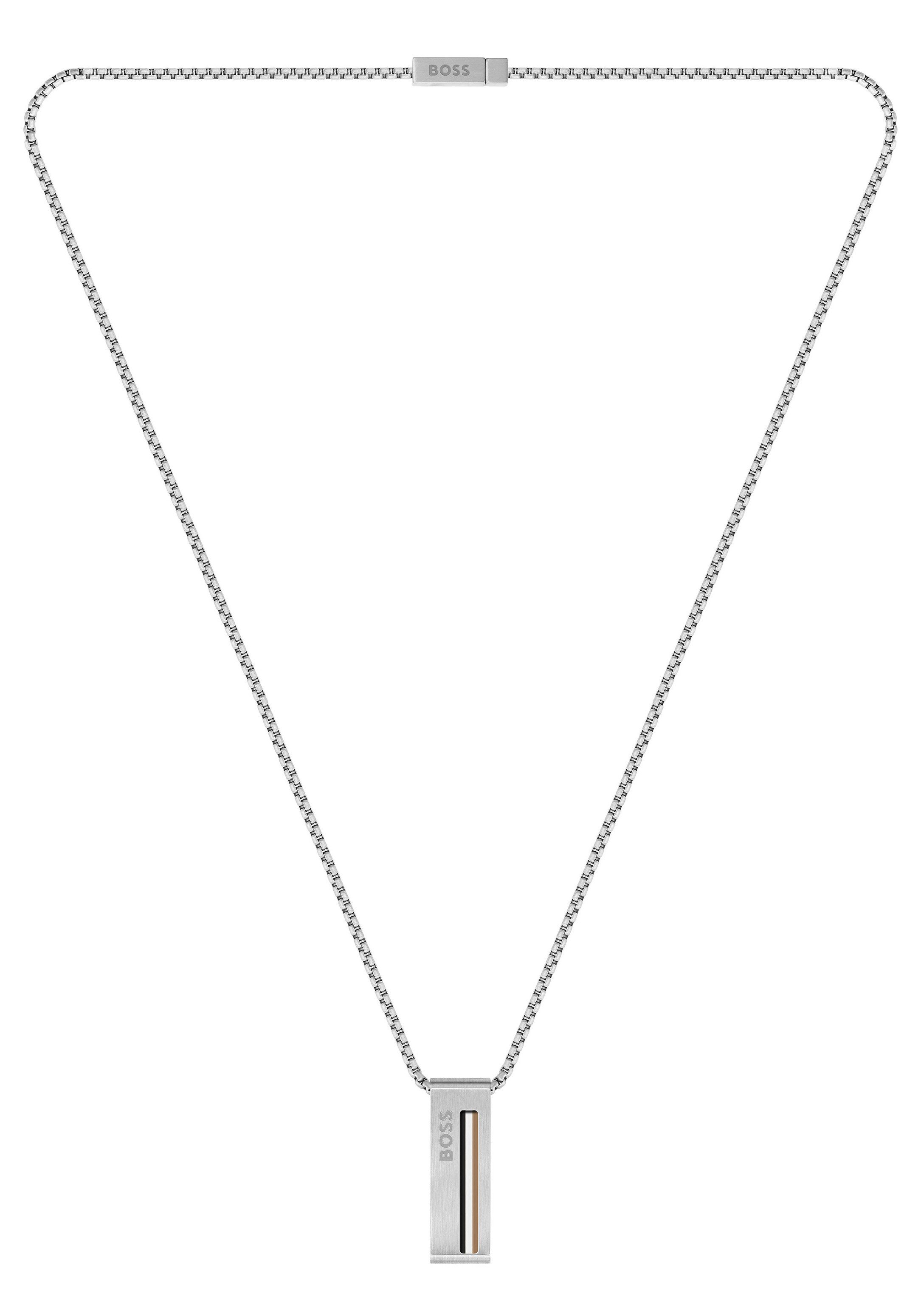 BOSS Kette mit Anhänger Schmuck Edelsta...