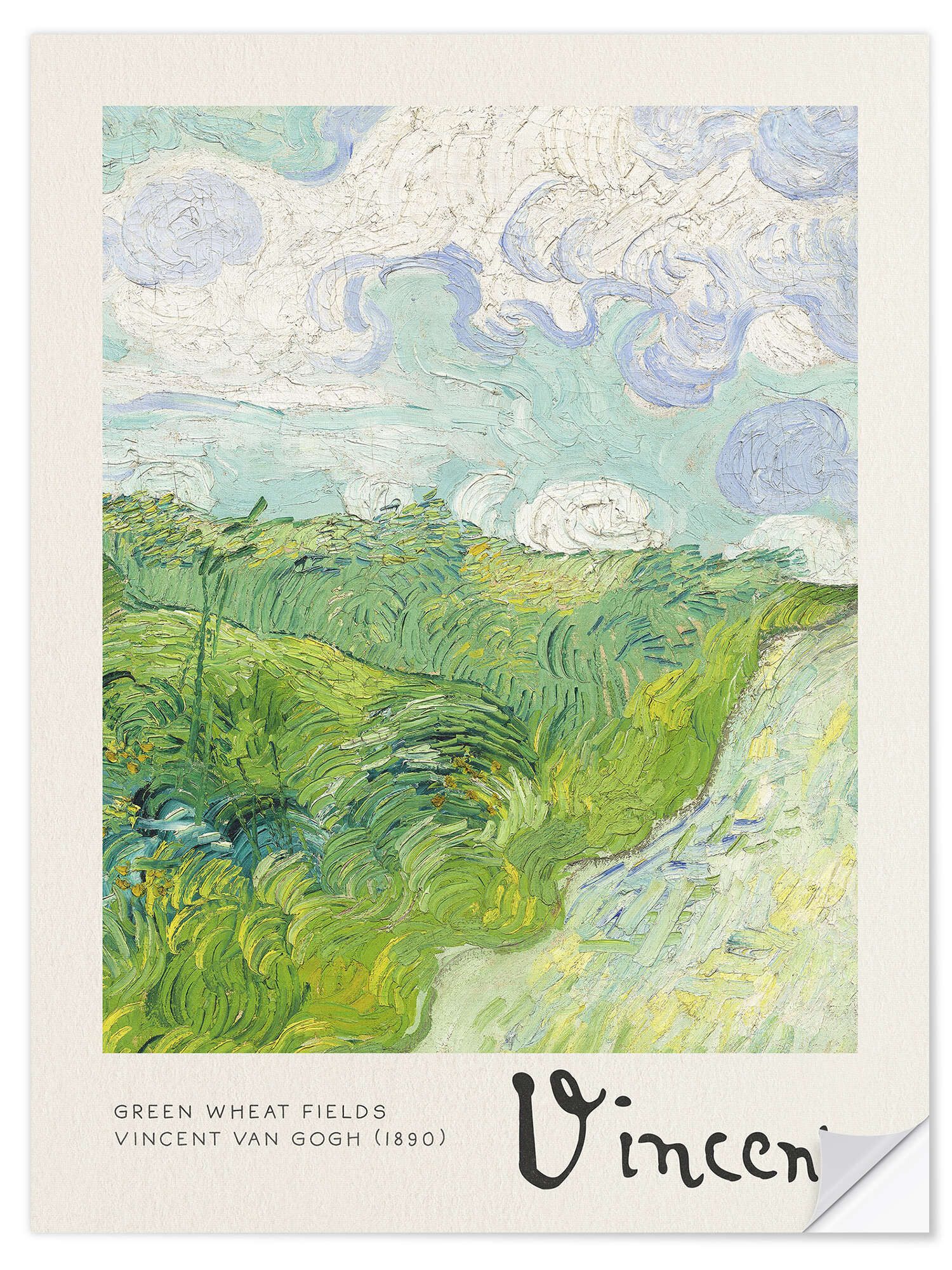 Wandfolie Vincent van Gogh