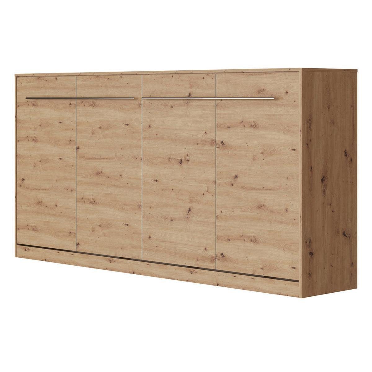 SMARTBett Schrankbett Standard 90x200 120x200 140x200 160x200, 41 FARBKOMBINATIONEN horizontal/quer oder vertikal/hochkant klappbar