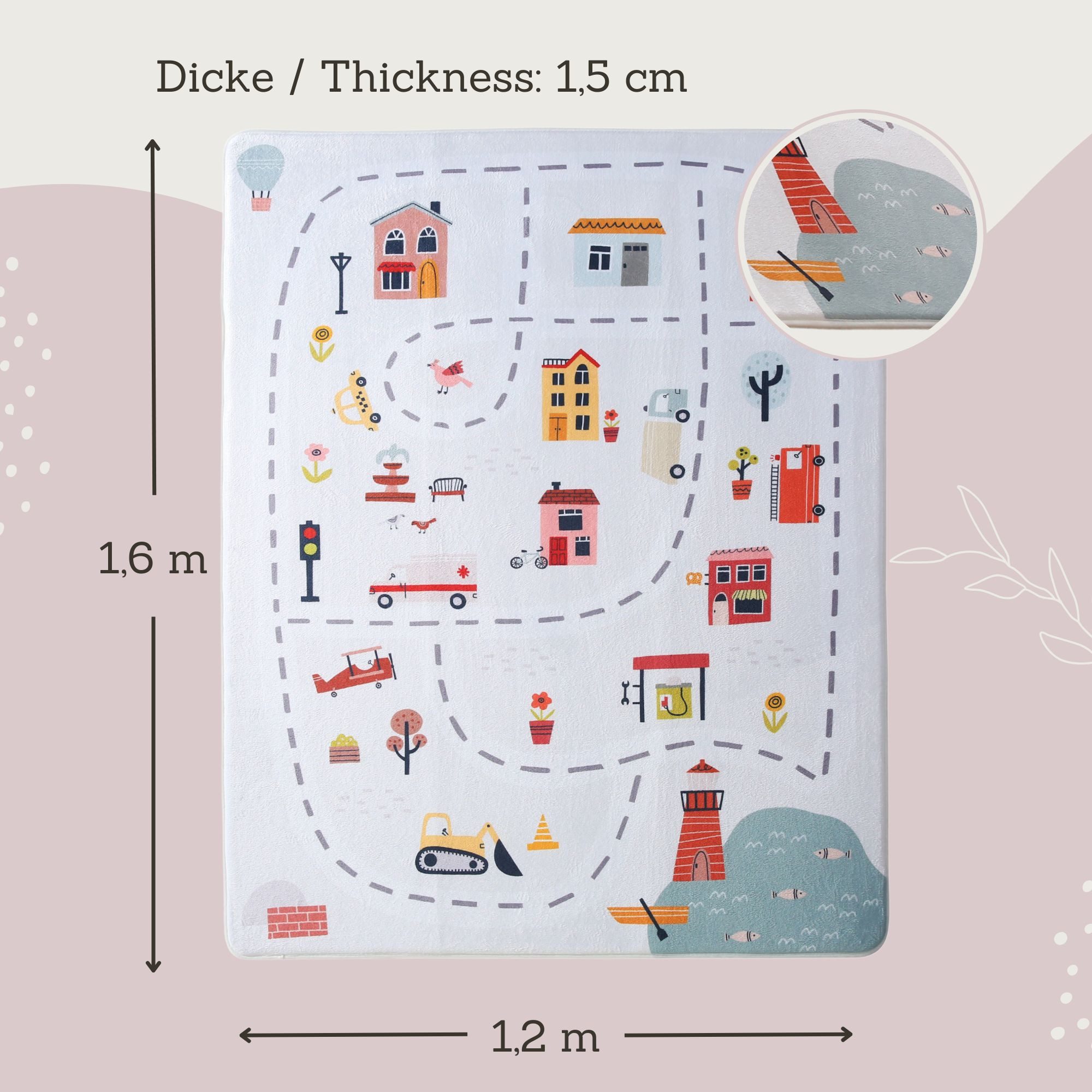 Hakuna Matte Kinderteppich Wolkenweiche Spielmatte Baby günstig online kaufen