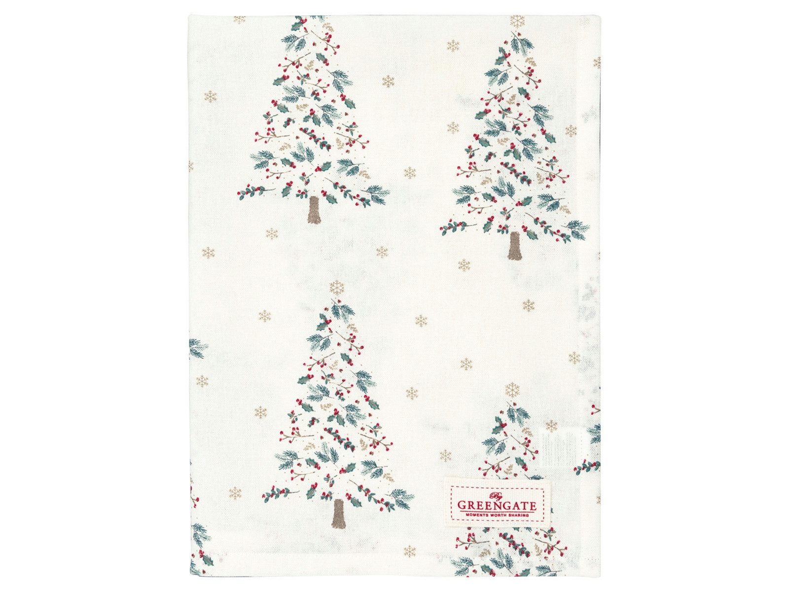 Greengate Geschirrtuch Lucie Xmas Geschirrtuch white günstig online kaufen