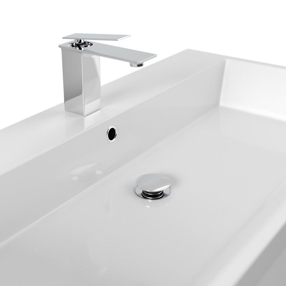 Lomadox Waschtisch FROME-02, 90 cm, stehend, günstig online kaufen