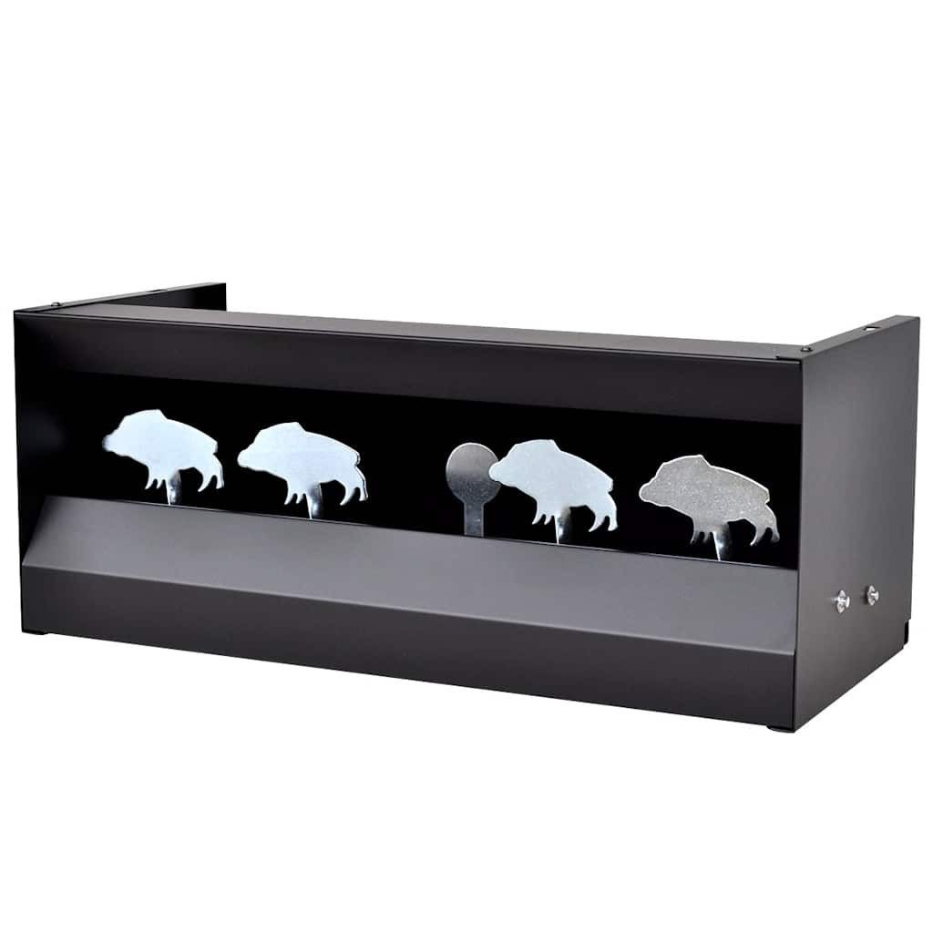 Zielscheibe Magnetischer Kugelfangkasten 4 + 1 Ziele Wildschwein-Design
