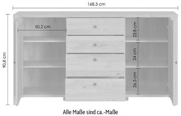 INOSIGN Sideboard CESTINO, Breite ca. 164 cm