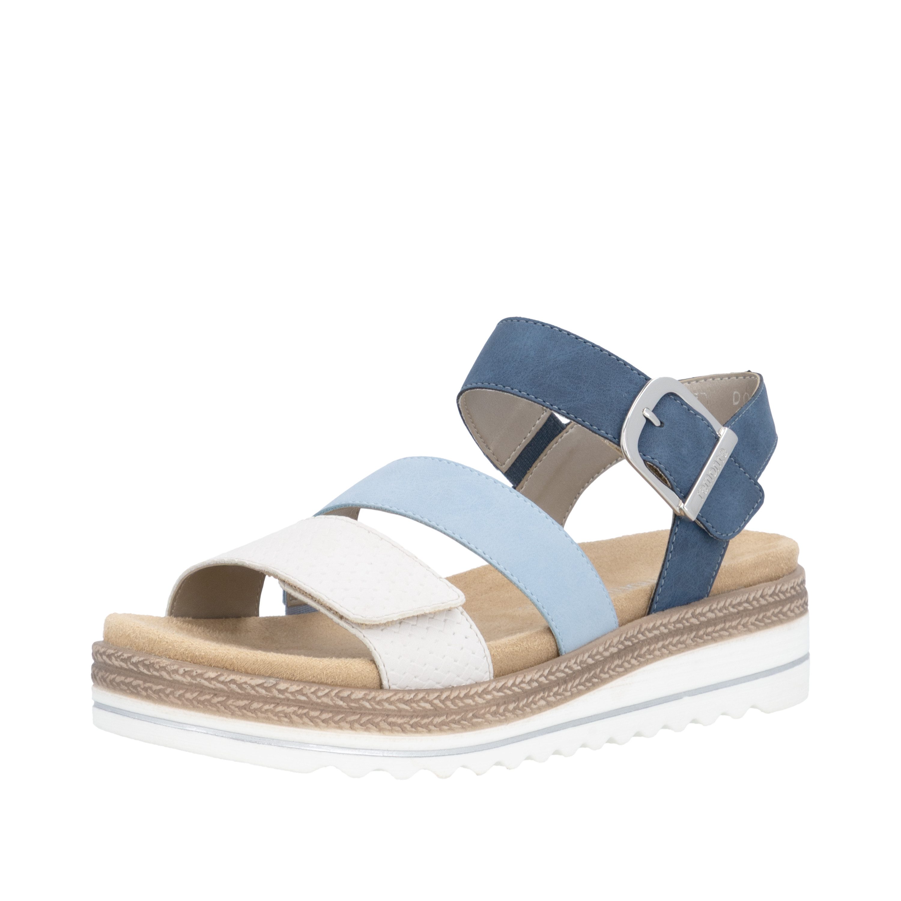 Remonte Keilsandalette Keilabsatz, Sommerschuh, Sandale in veganer Verarbeitung