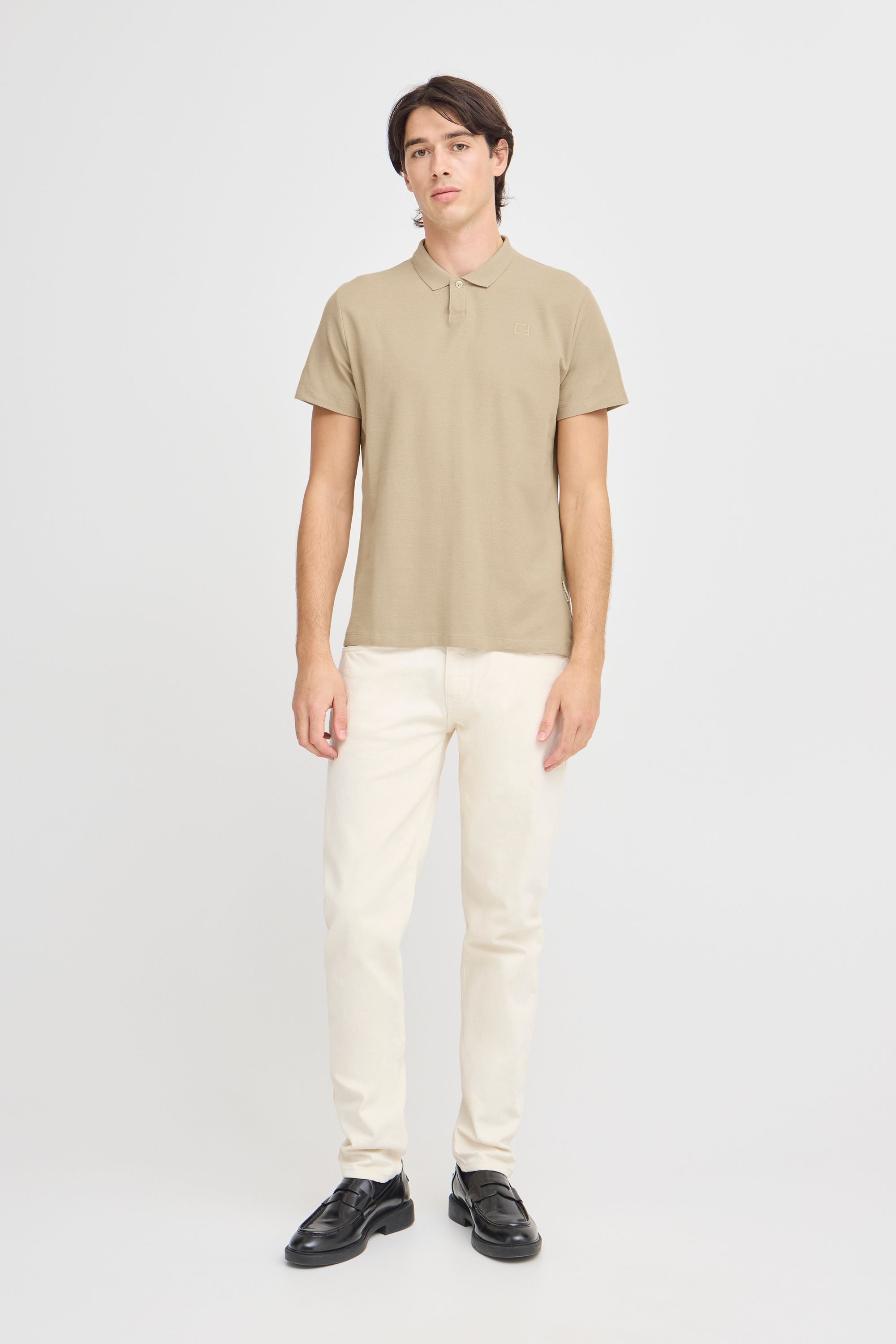 Casual Friday Poloshirt CFTristan Modernes Poloshirt mit Knopfleiste