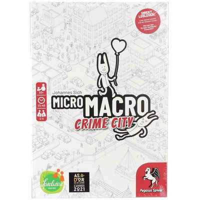 Pegasus Spiele Spiel, MicroMacro: Crime City Spiel des Jahres 2021