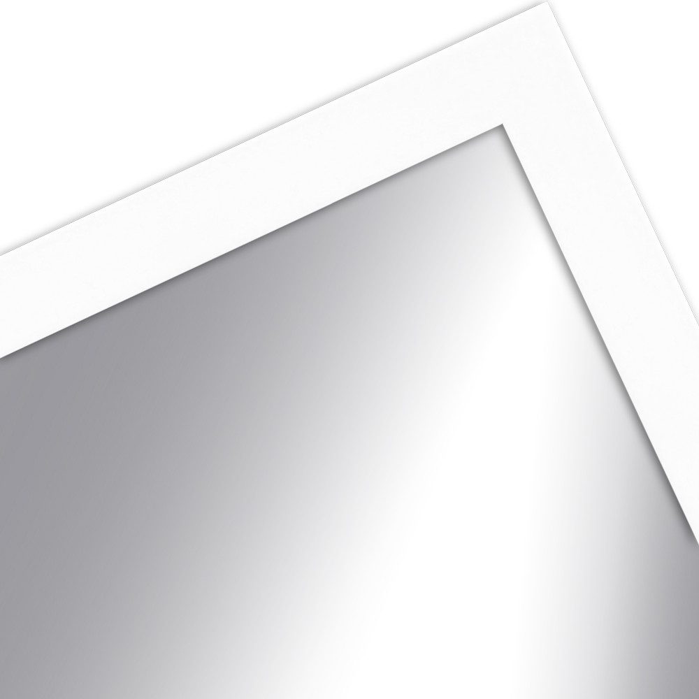 WANDStyle Wandspiegel H960, Weiß, aus Massivholz günstig online kaufen