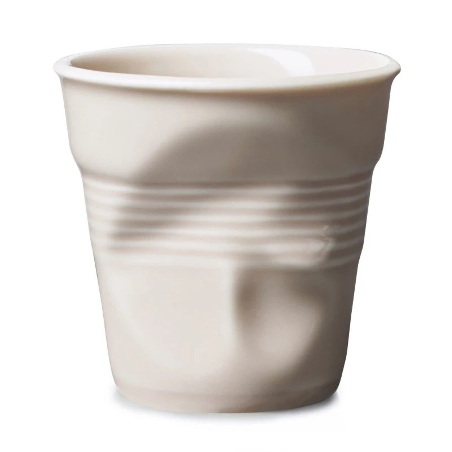 REVOL Cappuccinotasse Knickbecher Tasse Cappuccino rose aurore 180ml, Porzellan