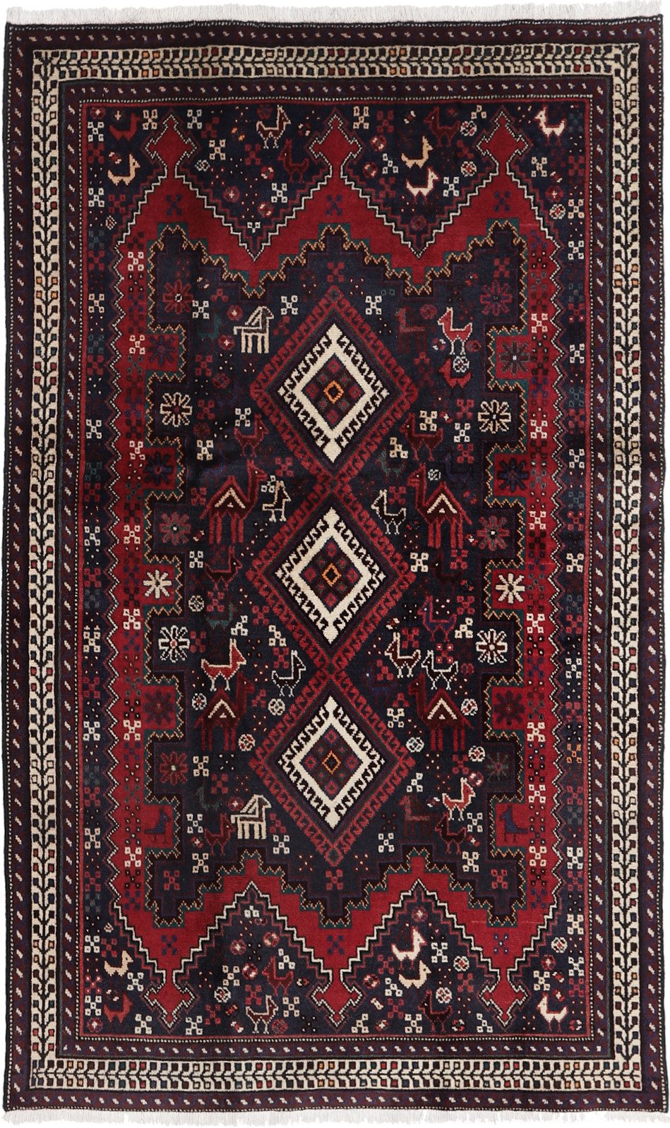 Carpet Avenue Teppich Afshar 181x108, Rechteck, Höhe: 9 mm