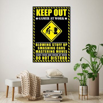 PYRAMID Poster Keep out Gamer at work Poster 61 x 91,5 cm