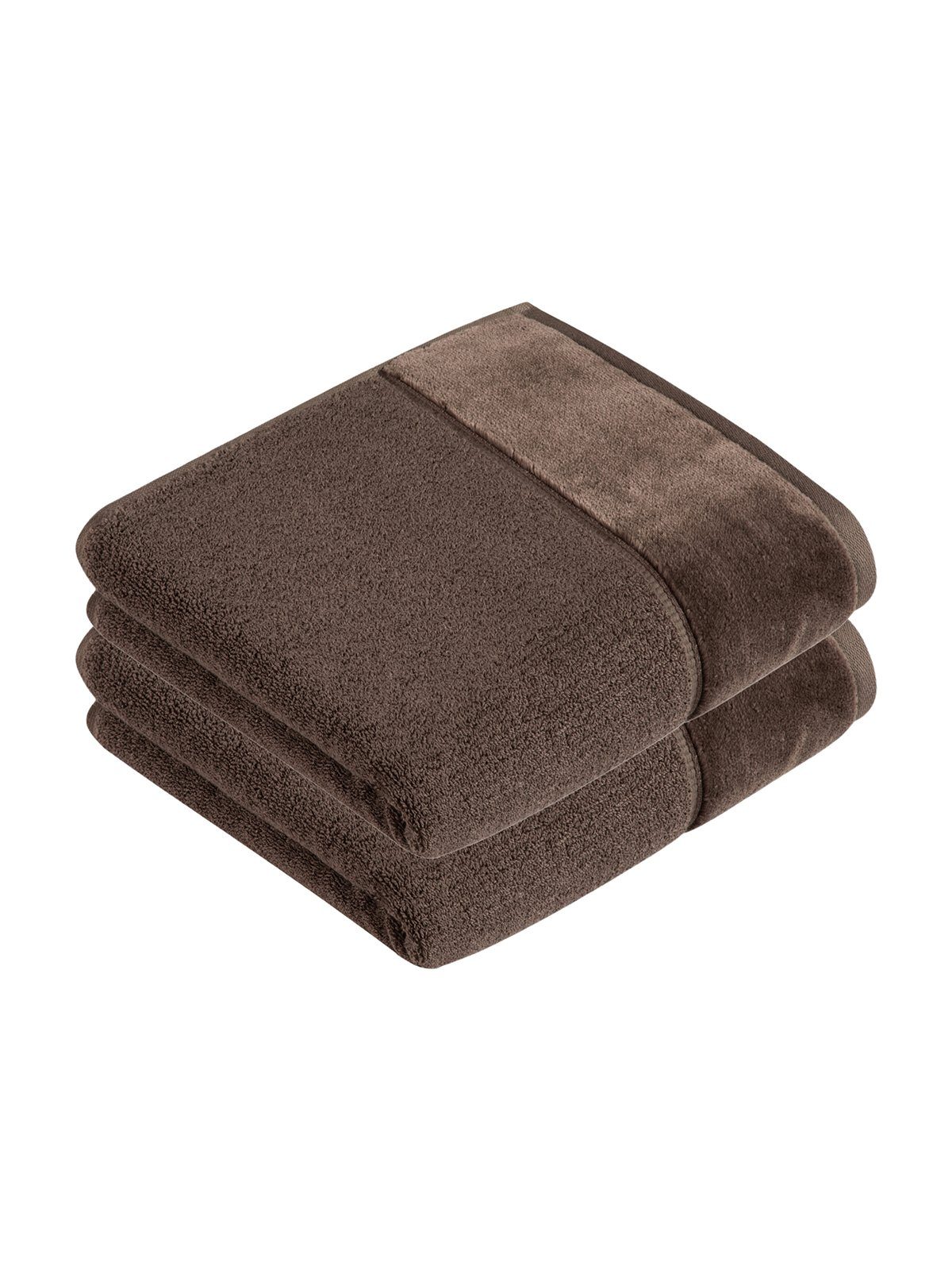 Vossen Handtücher 2er Pack Handtuch 50 x 100 cm Pure, Frottier (Spar-Set, 2 günstig online kaufen