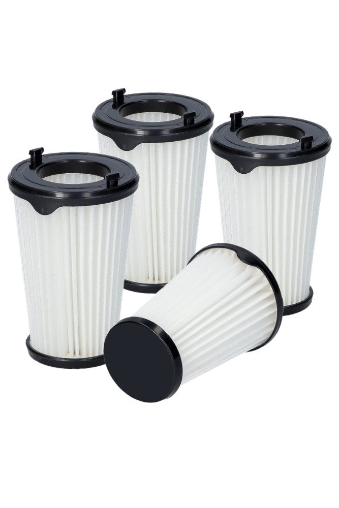 McFilter HEPA-Filter 4 Stück, Zubehör für AEG CX7-2 QX8 ERGORAPIDO, AEG Electrolux Juno Zanker Zanussi 9001683755, passgenau, wie AEF150