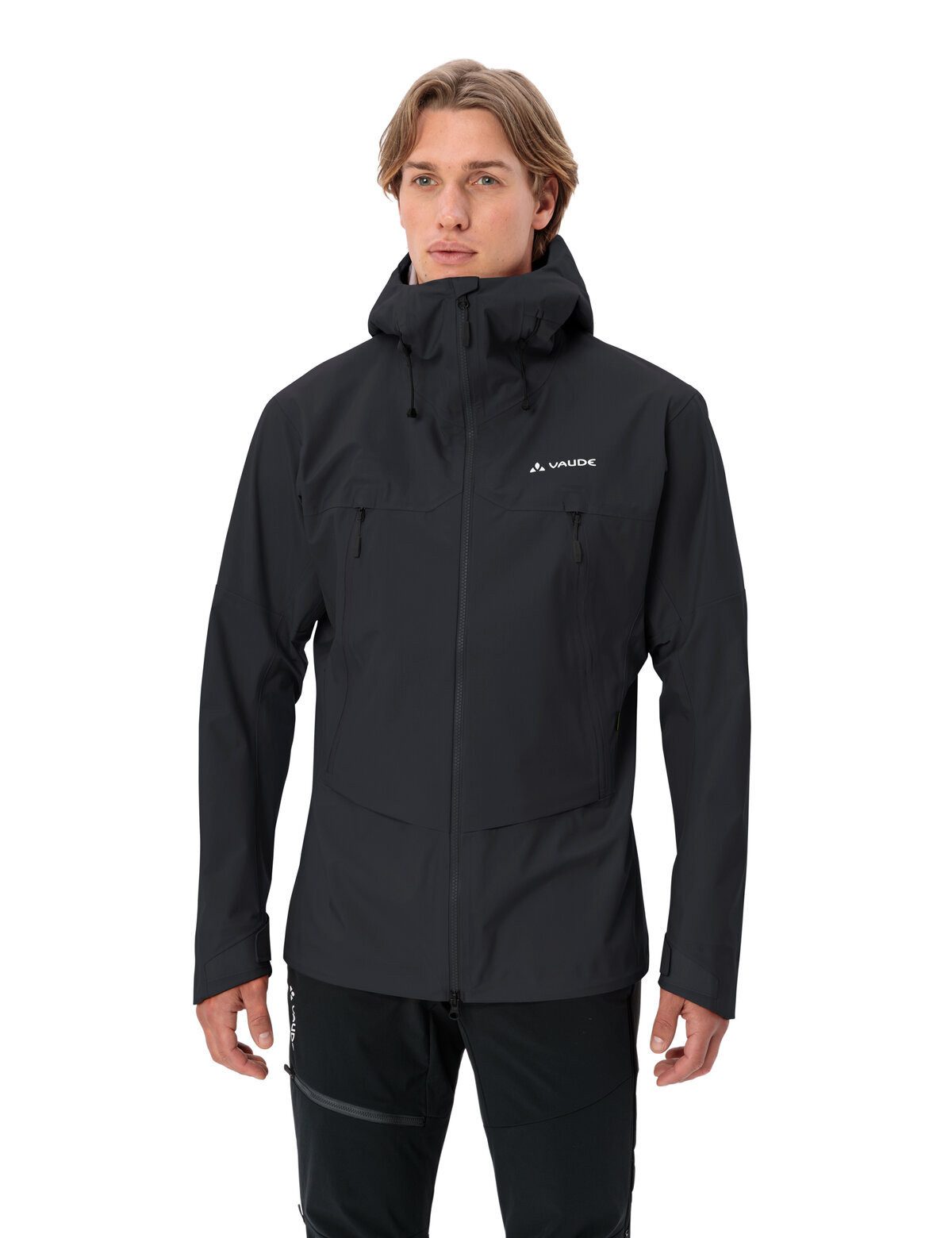 VAUDE Outdoorjacke Men's Croz Alpine 3L Jacket (1-St) leichte, strapazierfähige Herren Hardshelljacke