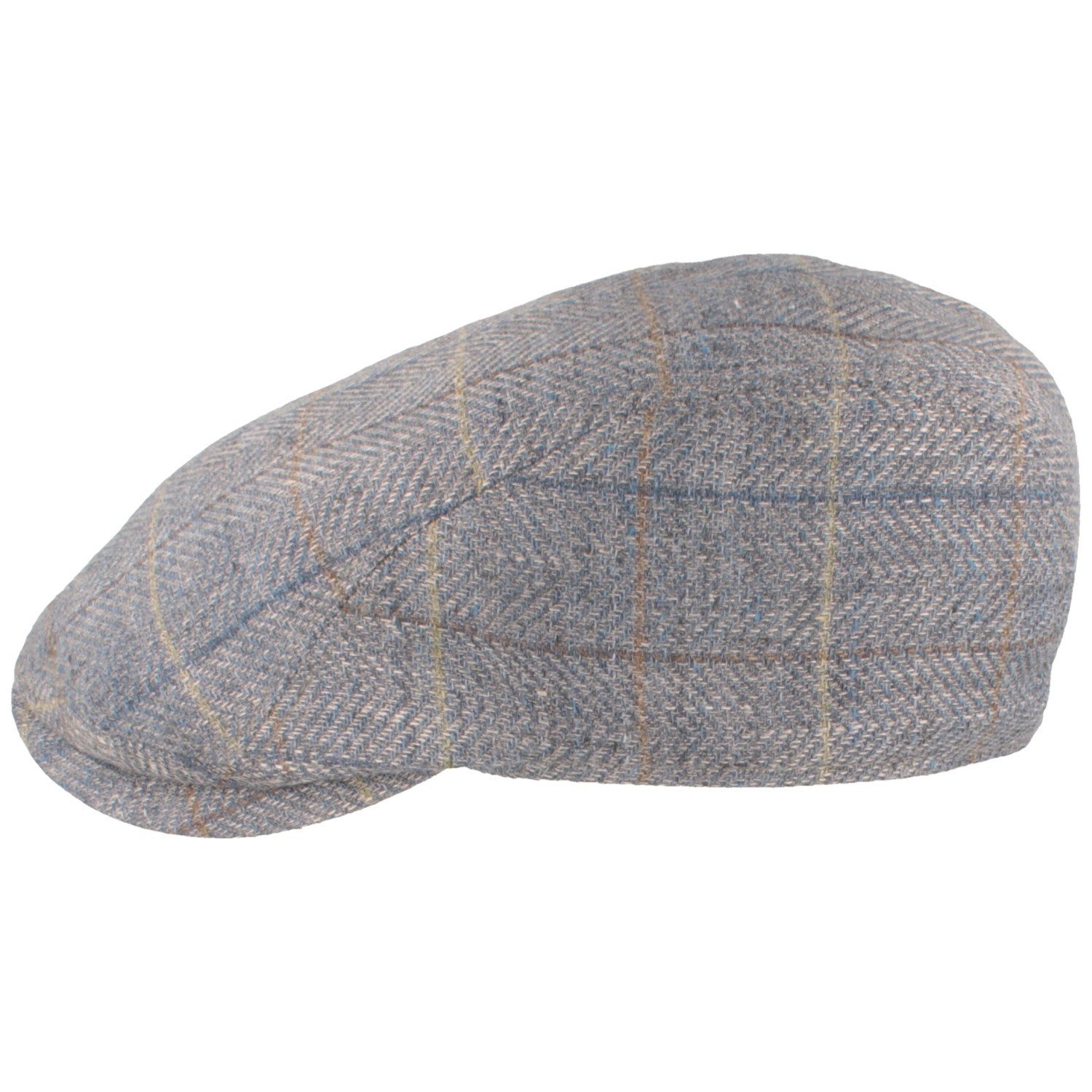 Göttmann Schiebermütze Schiebermütze Jackson aus Leinen und Wolle mit Sonnenschutz UPF 50+