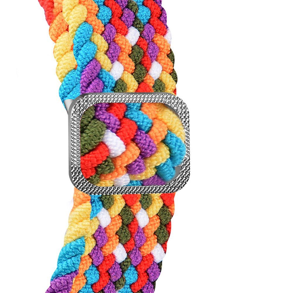 7/6/5/4/3 Einstellbare Woven Armband Smartwatch-Armband Mi Band Kompatibel Xiaomi Nylon FELIXLEO