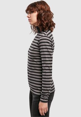 URBAN CLASSICS Longsleeve Damen Ladies Y/D Turtleneck L/S (1-tlg)