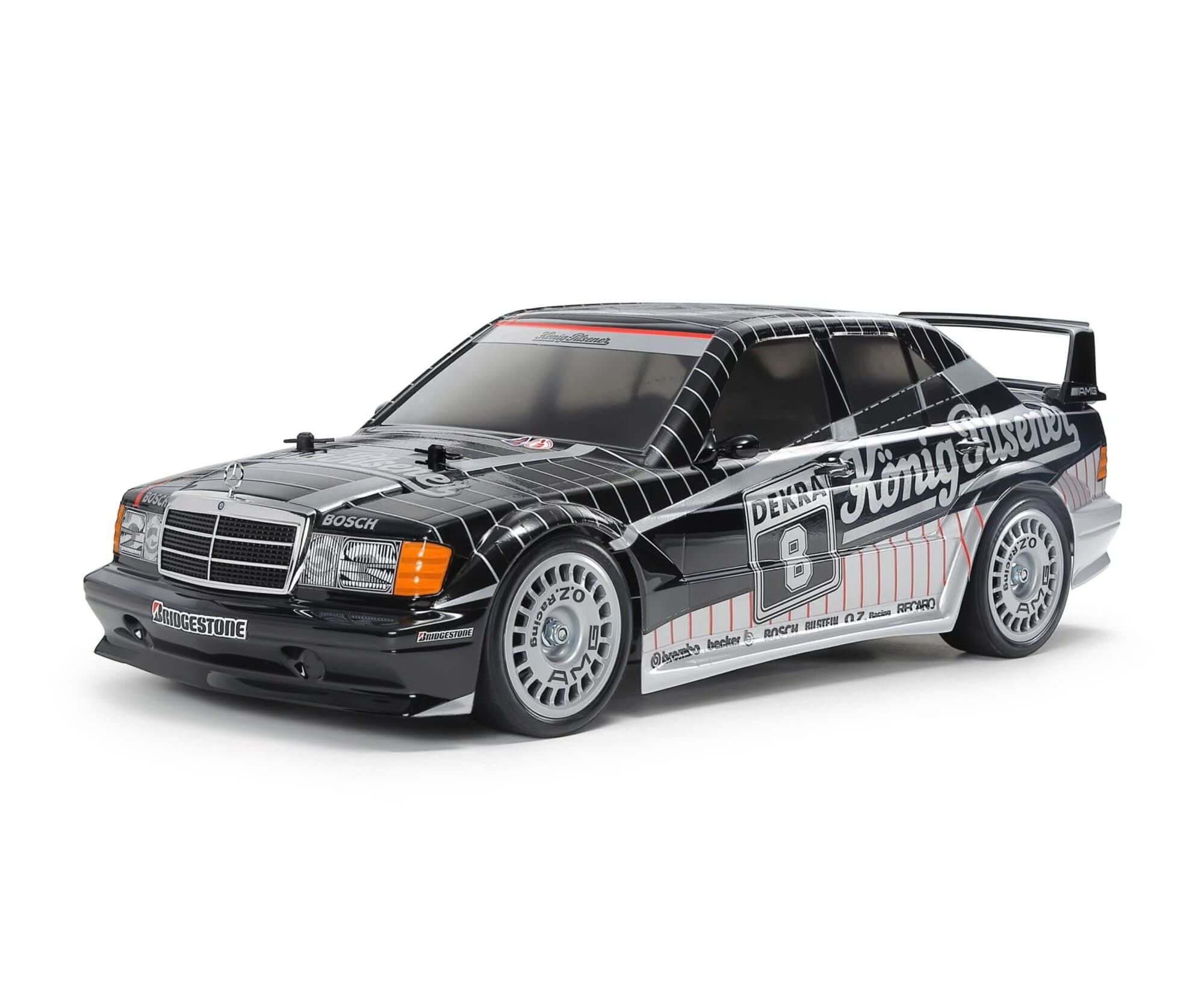 Tamiya RC-Auto Tamiya 1:10 RC Mercedes Benz 190E Evo II '91 König Pilsner. Baukasten