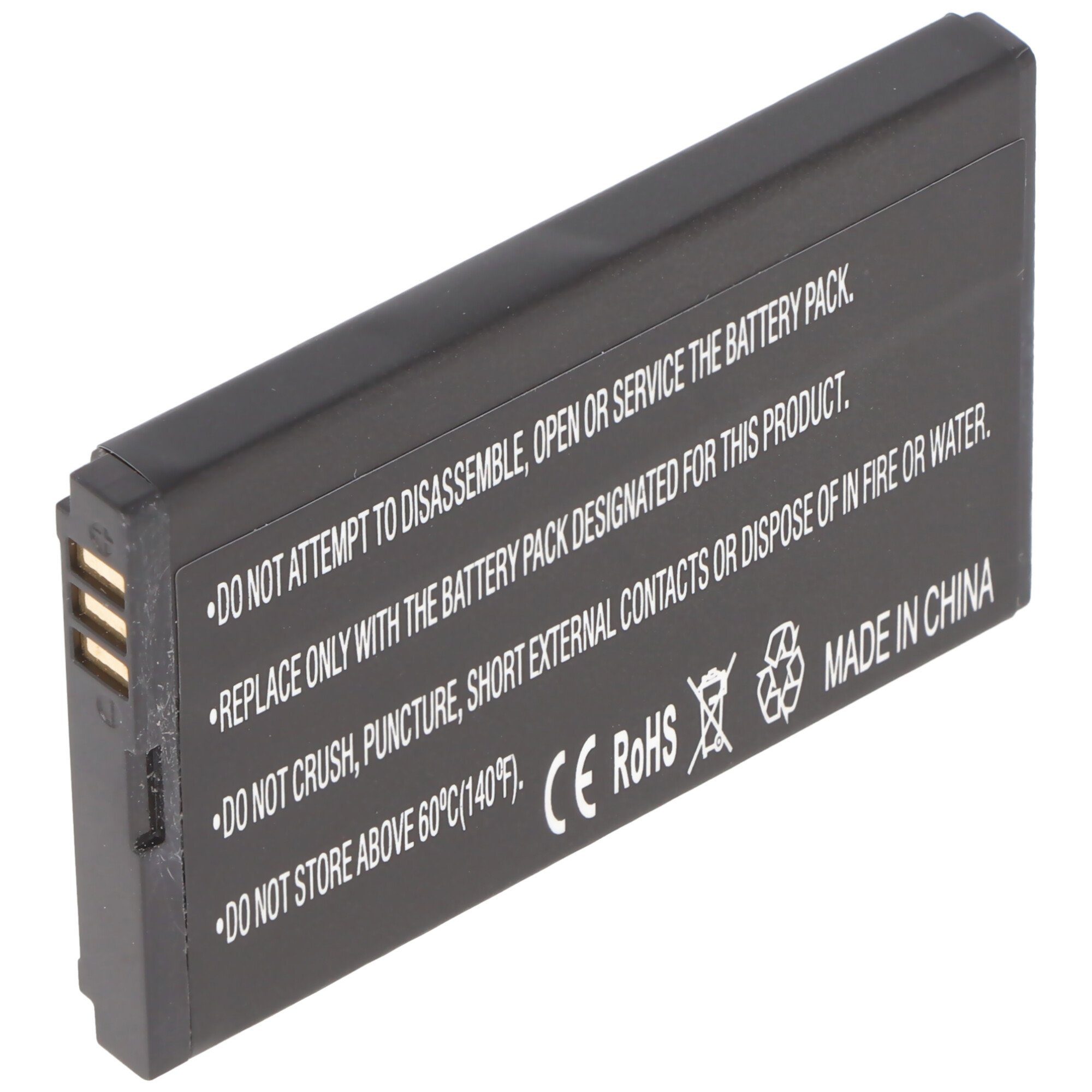 3.7V 800mAh für Smartphon Tough, RacerHandy, 2, AccuCell Li-Ion-Akku Akku Tough ZTE