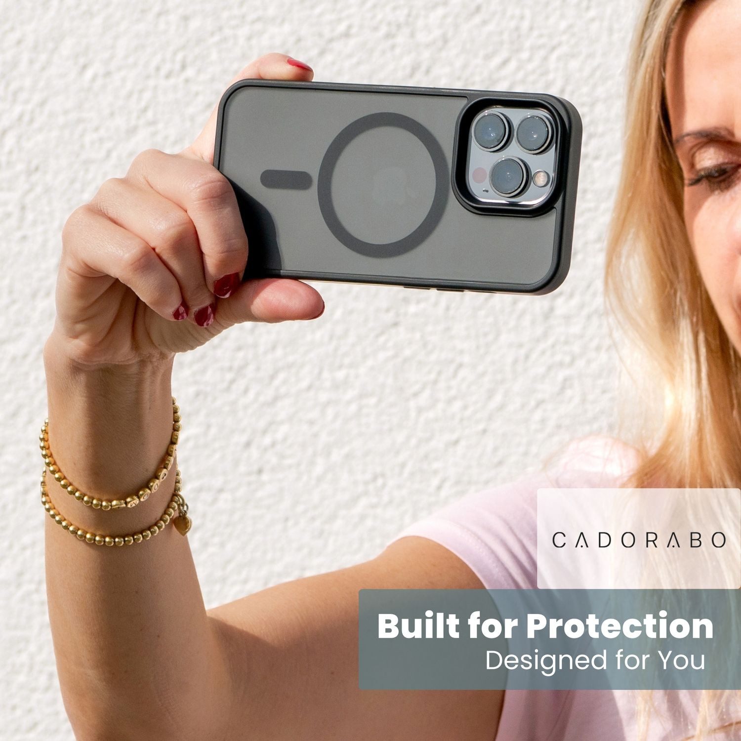 Cadorabo Handyhülle für Apple iPhone 14 PRO Hülle Apple iPhone 14 PRO, Hülle kompatibel mit Magsafe Schutzhülle