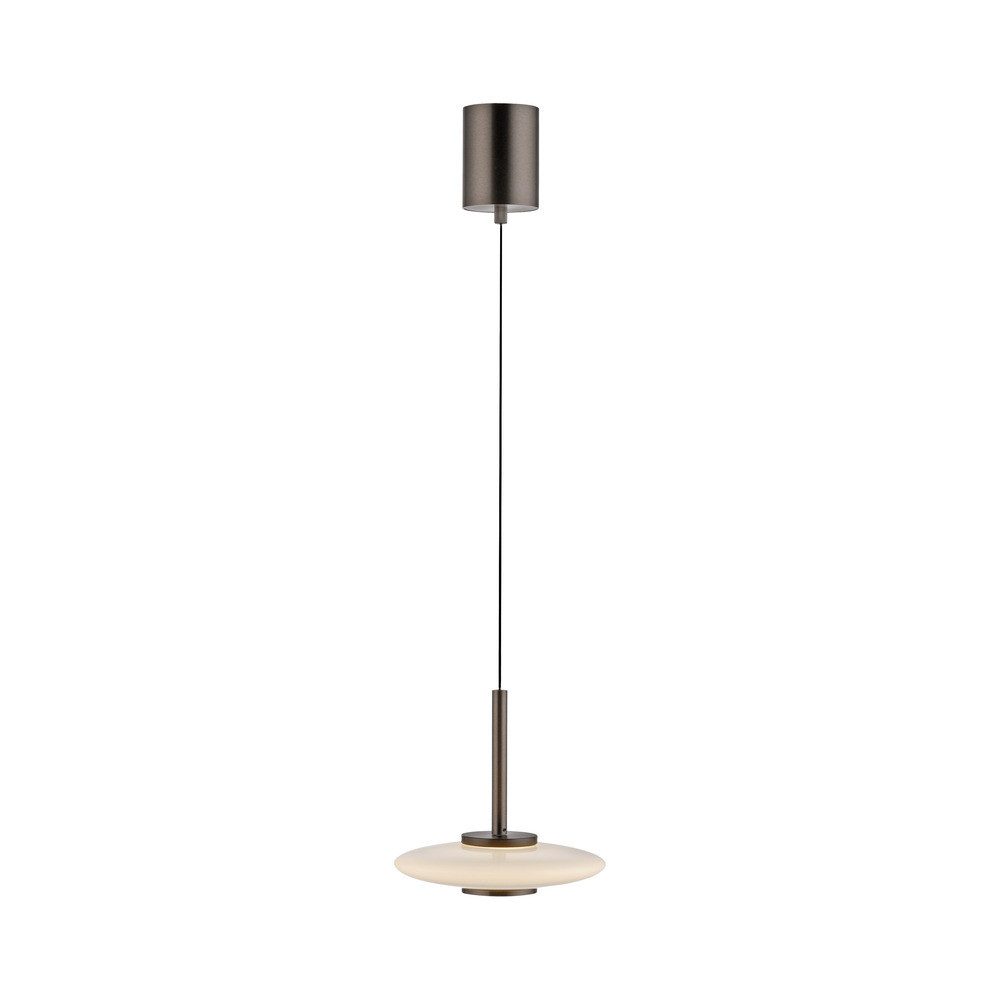 Paul Neuhaus LED Pendelleuchte LED Pendellampe PURE Vitrum Lift, Dimmfunktion, höhenverstellbar, 1xLED-Board/4,90W/2700K, warmweiß, manuell höhenverstellbar per Comfortlift, Glas