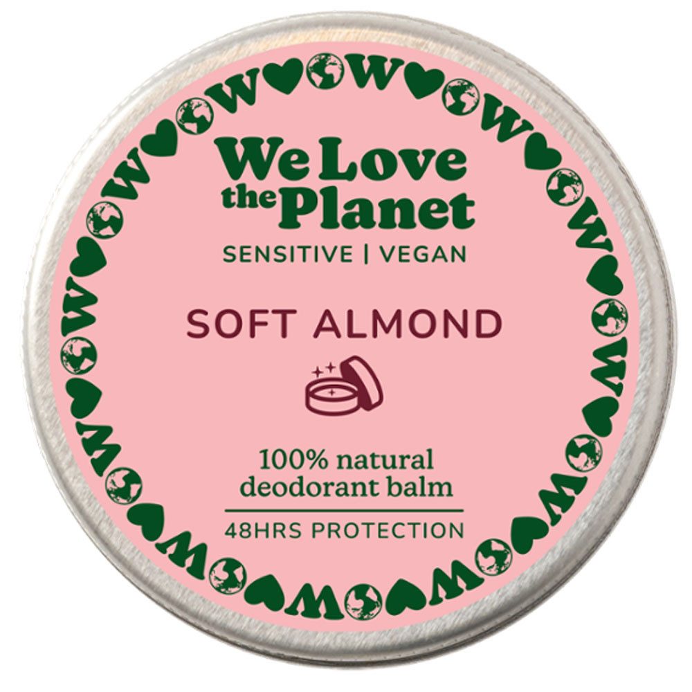We Love The Planet Deocreme Soft Almond, 35 g