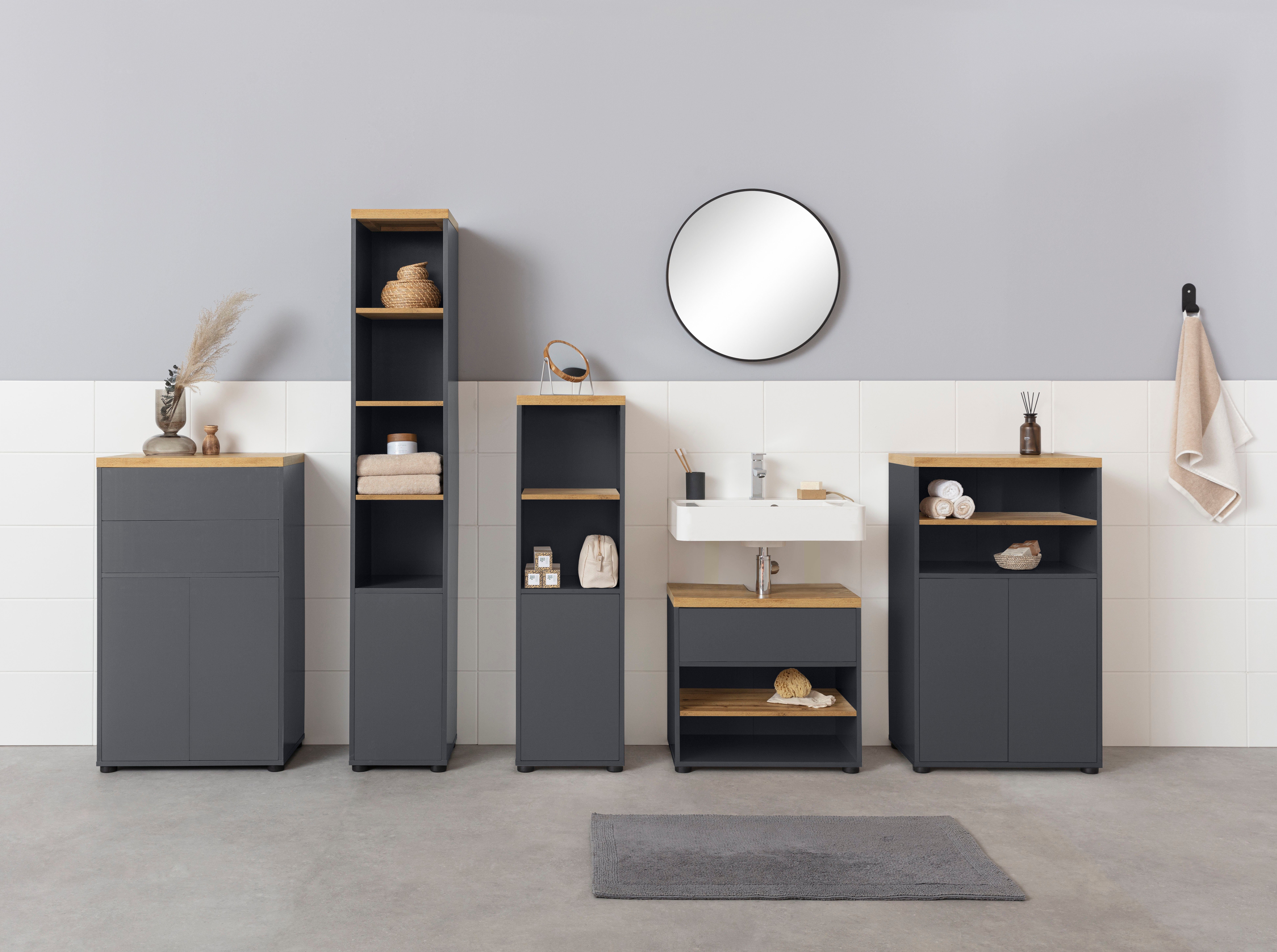 Places of Style Waschbeckenunterschrank Thessa Klappe günstig online kaufen