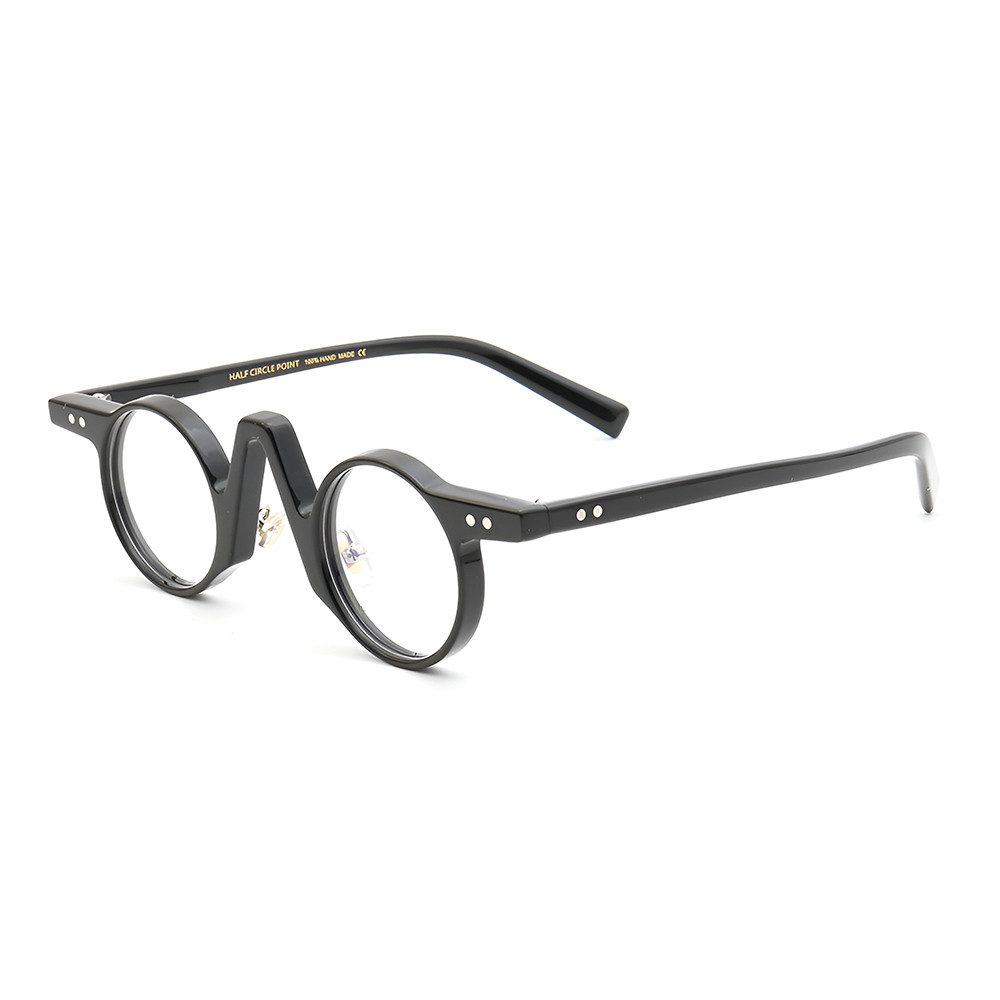PACIEA Brille Damen Herren Ohne Sehstärke Rundrahmen Blaulichtfilter Mode