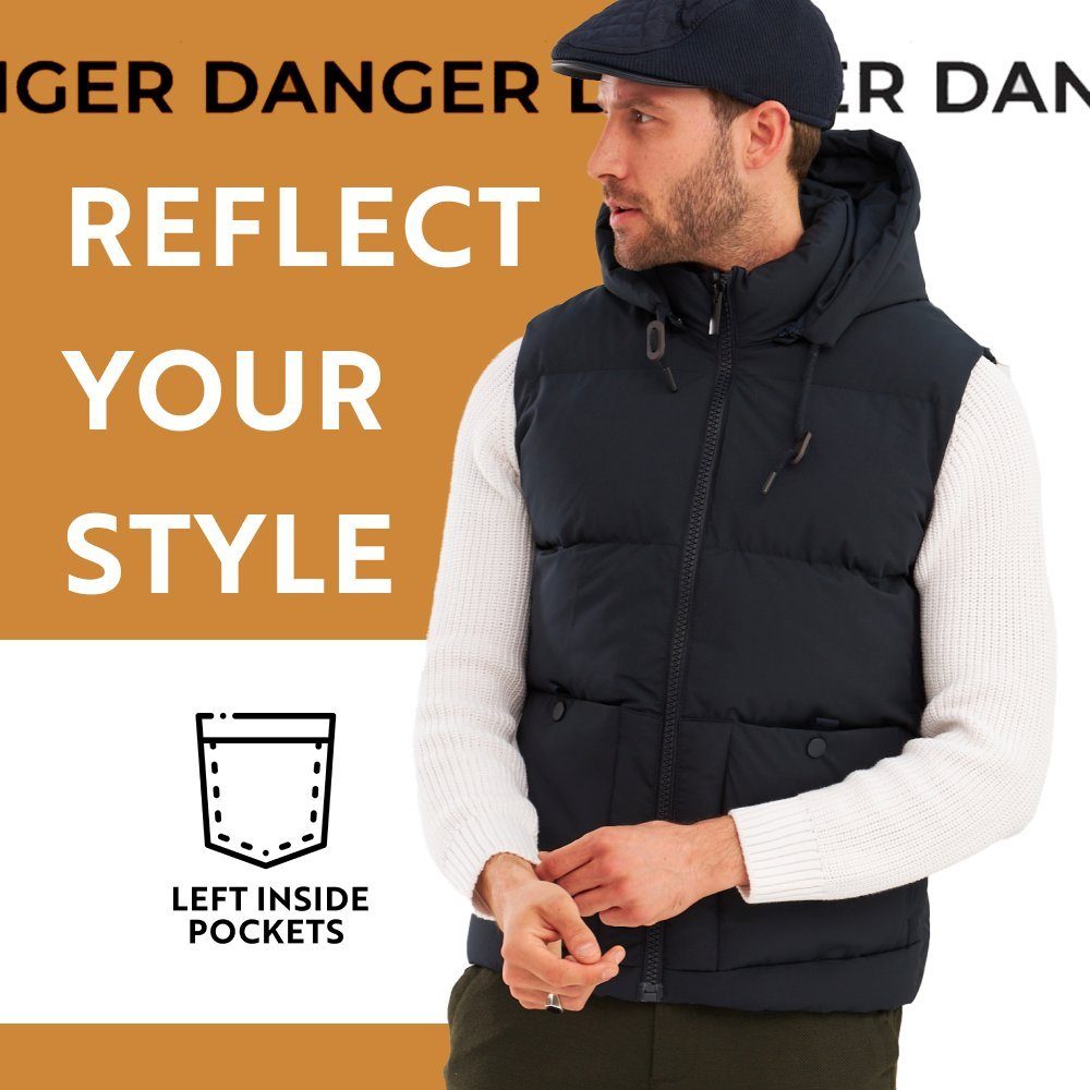 danger Jackett Danger Herren Weste wasserdicht günstig online kaufen