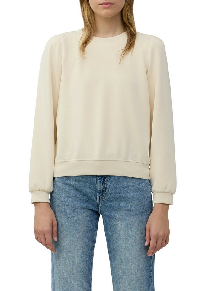 s.Oliver Sweatshirt mit Bündchen
