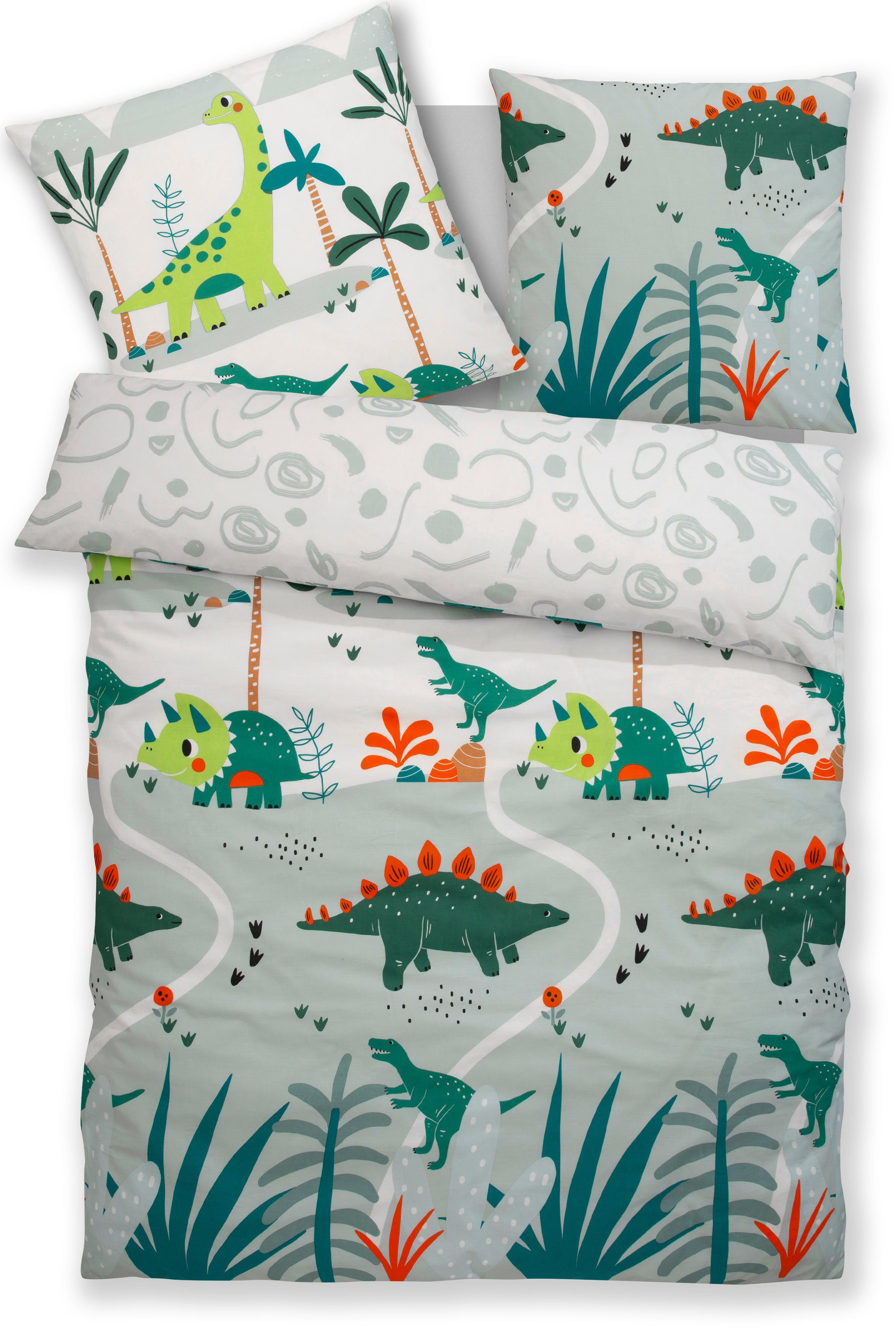 Lüttenhütt Kinderbettwäsche CUDDLEE, Renforcé, 2 teilig, günstig online kaufen