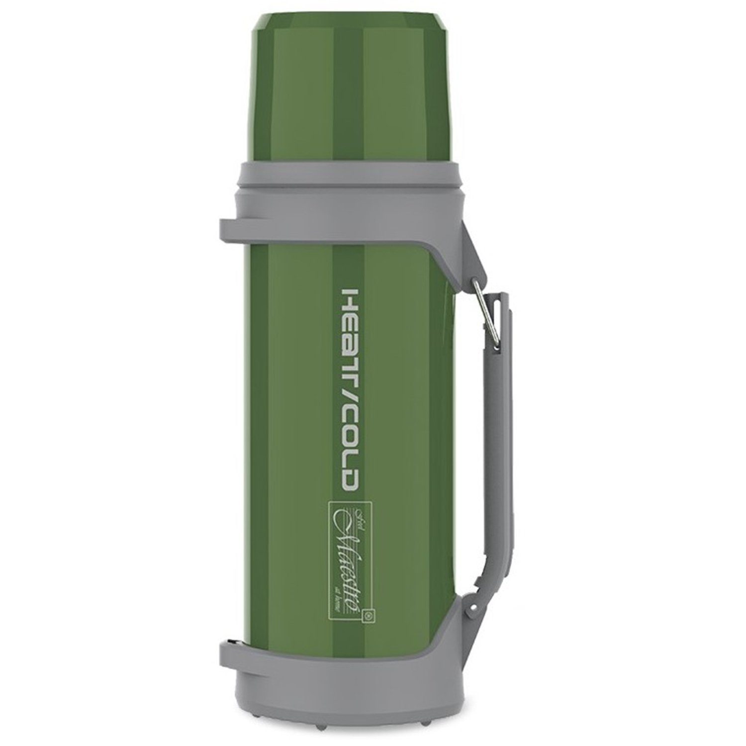 Maestro Isolierkanne MR-1631-100, 1 l, Thermoskanne 1L Isolierflasche mit Trinkbecher