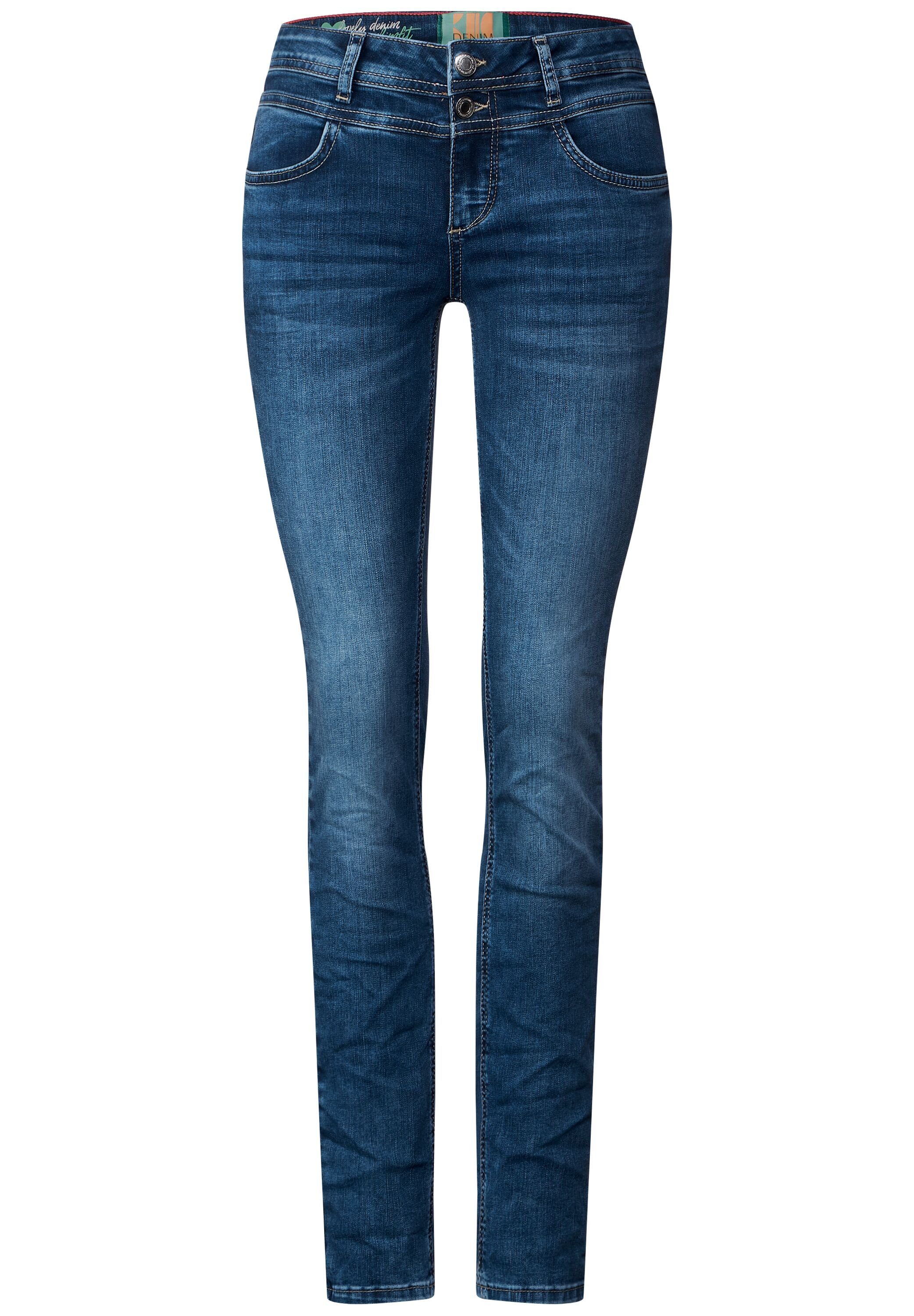 4-Pocket ONE STREET Style Slim-fit-Jeans