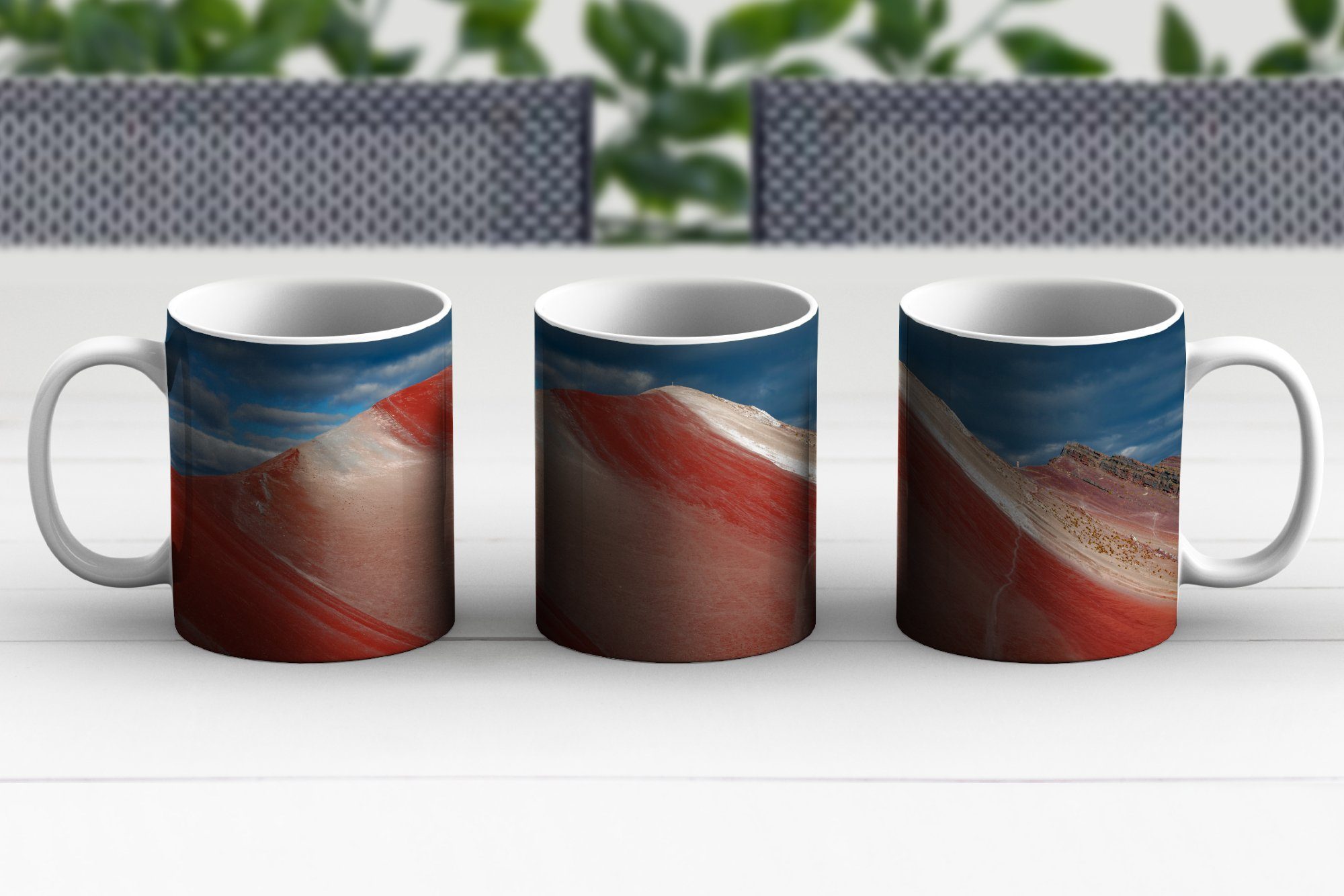 MuchoWow Kaffeetassen, Wolken, Becher, Teetasse, Teetasse, Natur - - Tasse Keramik, Berge Geschenk - Landschaft