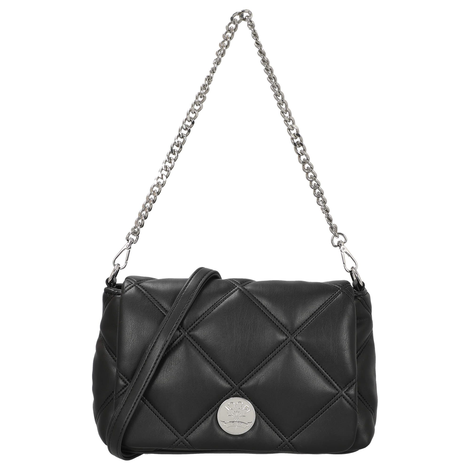 Umhängetasche Women Confetto Solar - Schultertasche S 24 cm (black)