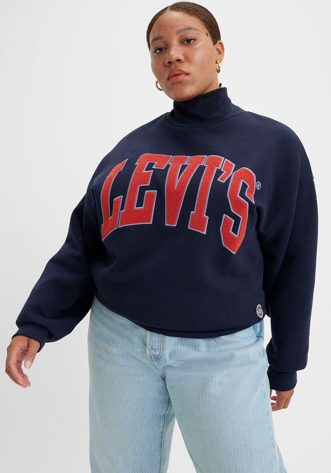 GRAPHIC Sweatshirt GARDENIA Levi's® PL Plus CREW