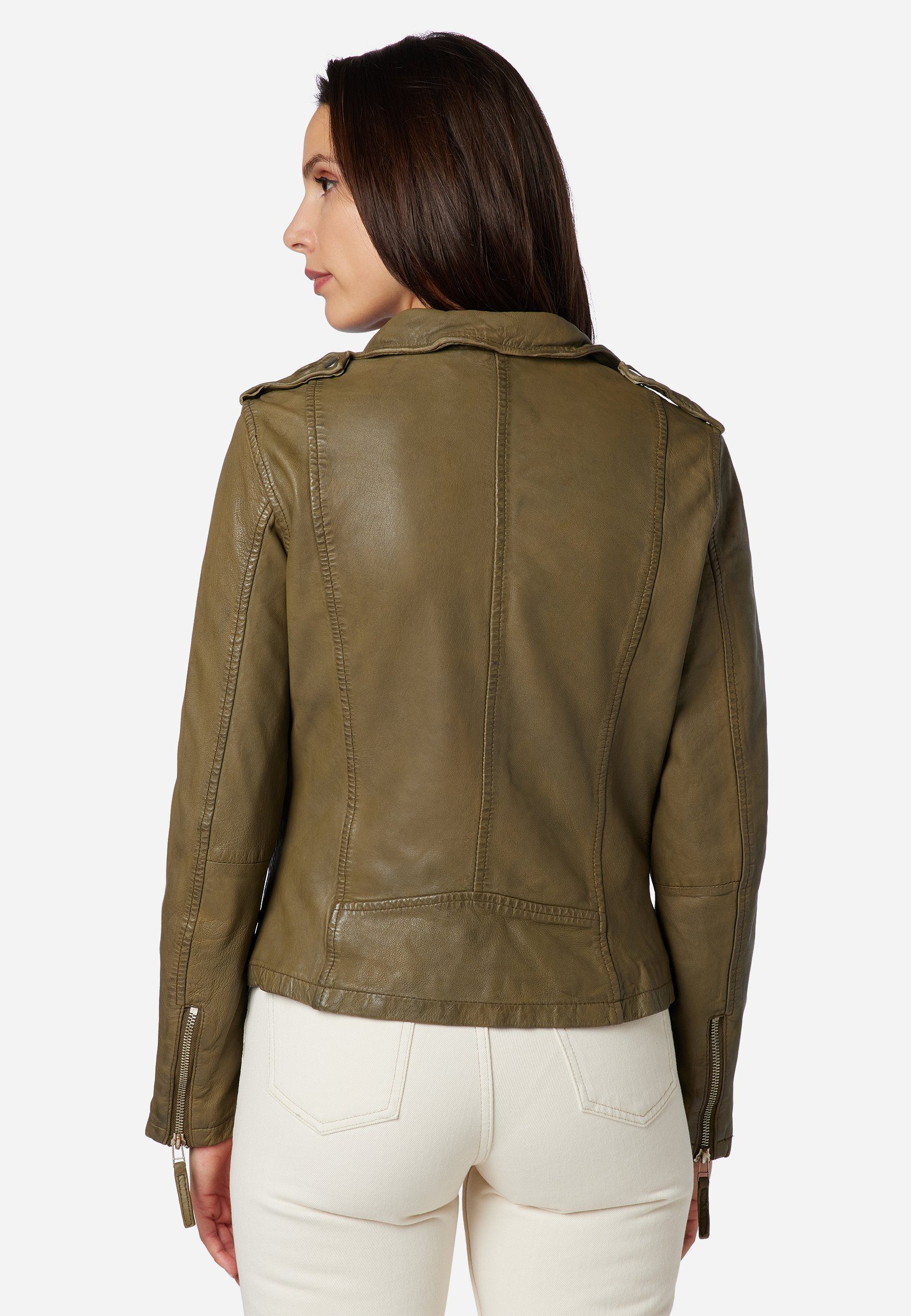 RICANO Lederjacke Foxy stylische Bikerjacke