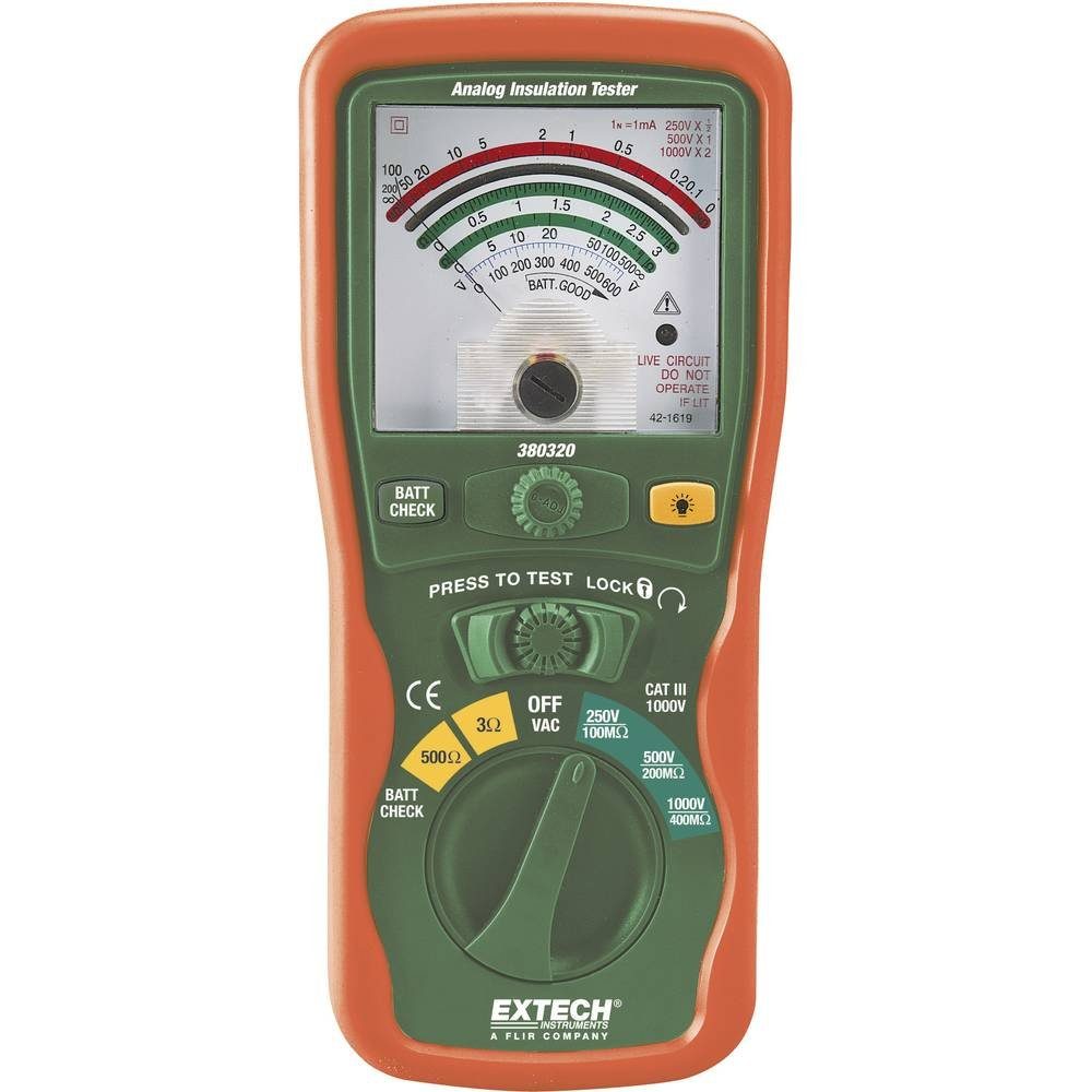 Extech Multimeter Packaging Extech Multimeter Isolationstester