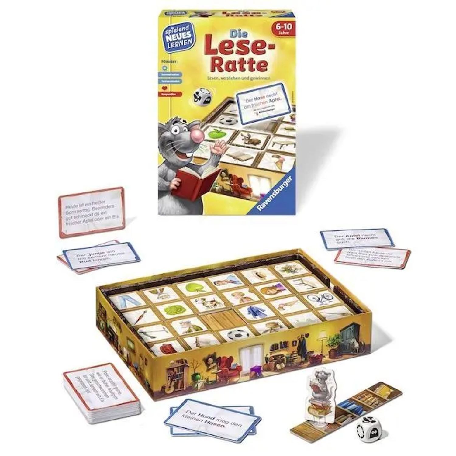 Ravensburger Spiel Die Lese-Ratte