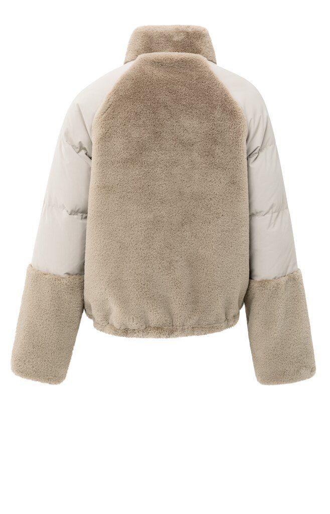 YAYA Outdoorjacke Gepolsterte Teddyjacke günstig online kaufen