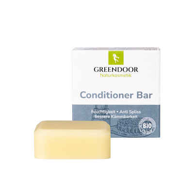 GREENDOOR Feste Haarspülung Haar Conditioner Bar