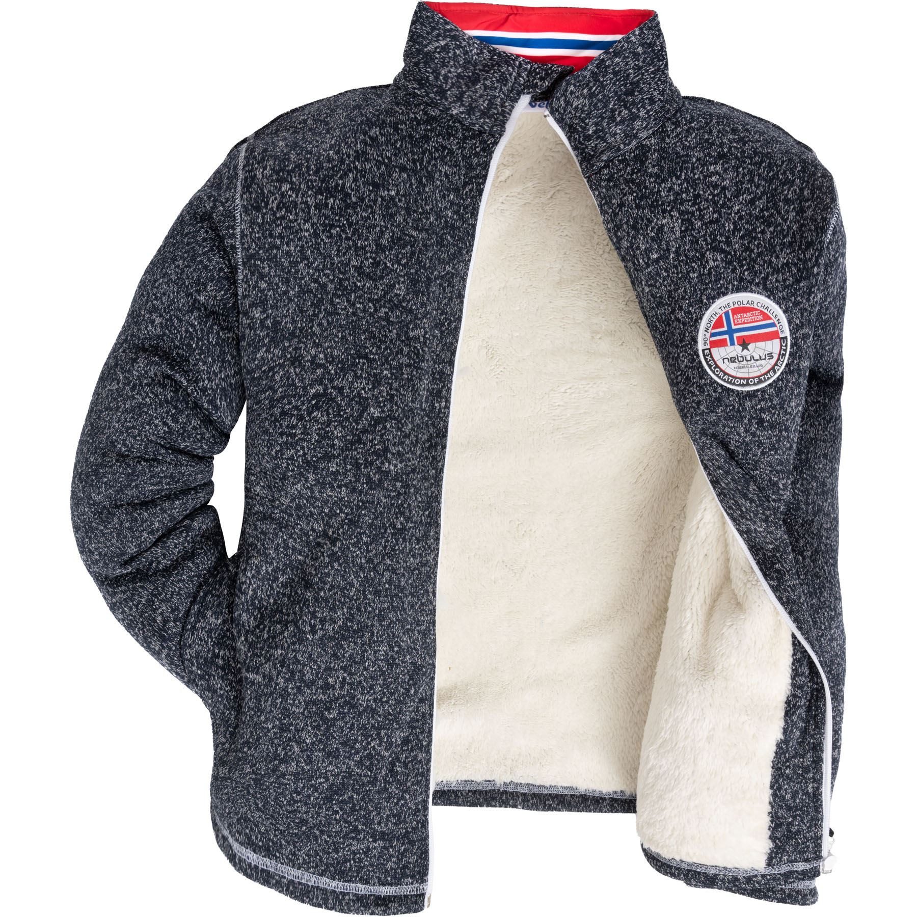 Nebulus Fleecejacke FALLOU, P5499 - Herren, navy meliert, XL