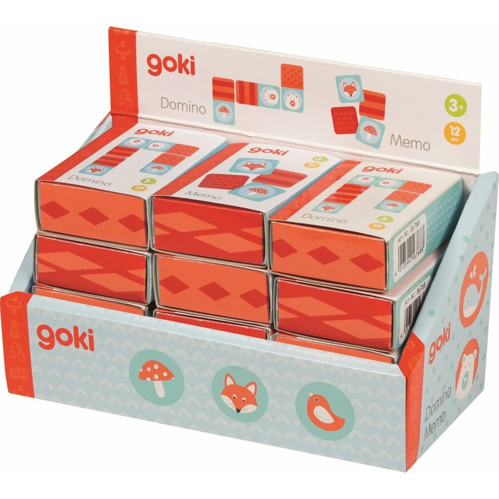 goki Spiel Mini-Dominosteine