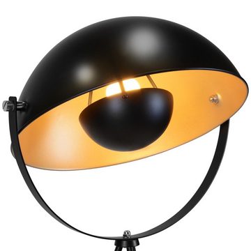 Jago Stehlampe Stehleuchte mit Stativ - 70 x 70 x 139 cm - 60W, LED, E27, Schwenkbar