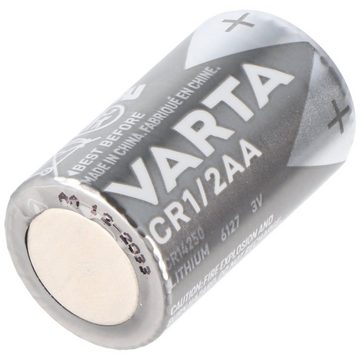 VARTA Varta Lithium CR 1/2 AA Varta 6127 3,0V 950mAh, Polung beachten Batterie, (3,0 V)