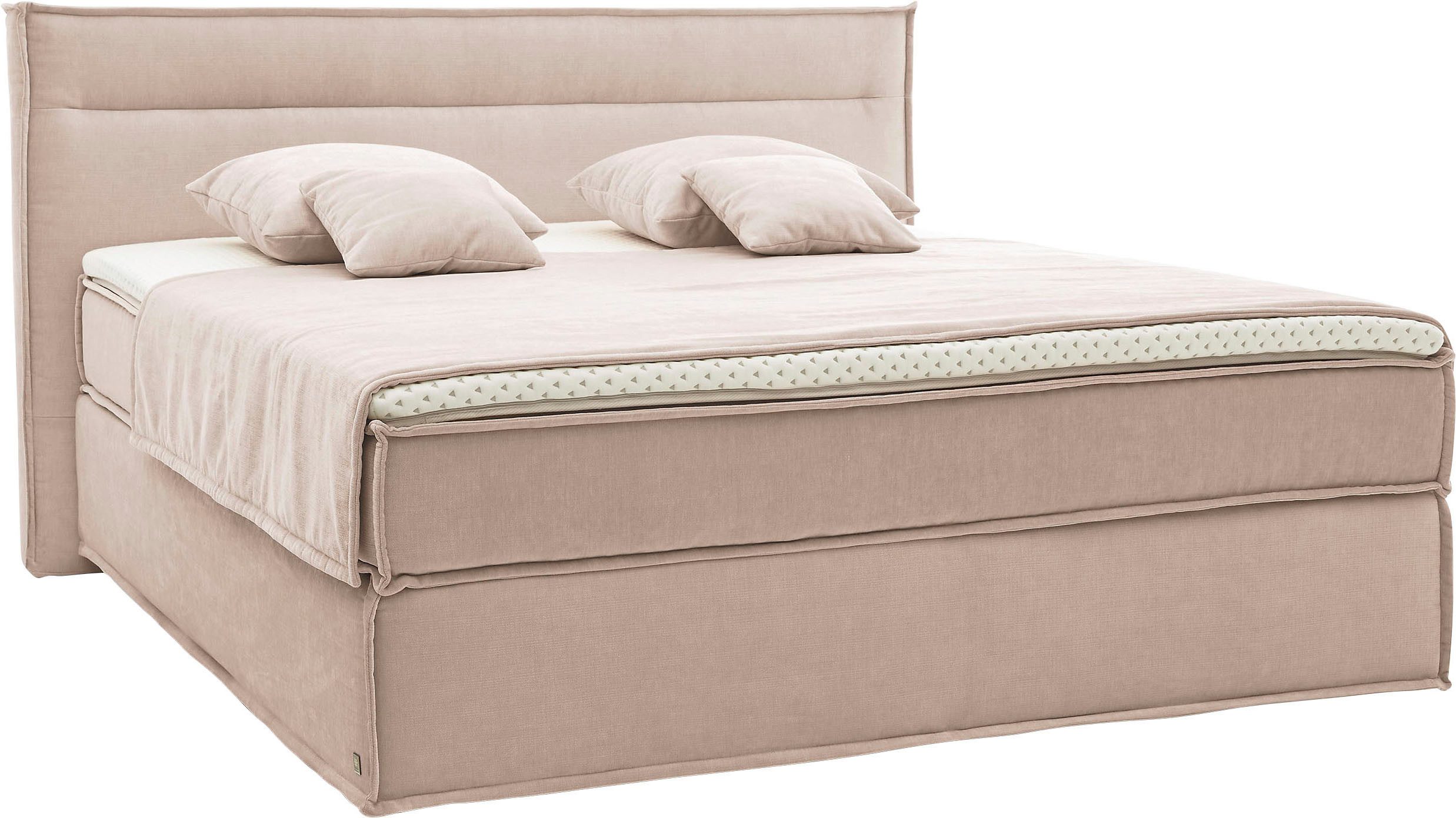 Musterring Boxspringbett JustB! SC100, schwebende Optik, inklusive Topper, verschiedene Farben, 180 x 200 cm