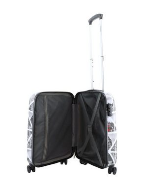 Saxoline® Koffer Spinner 4 Rollen TSA Gr. S/M/L/SET Cities, 4 Rollen, TSA-Zahlenschloss