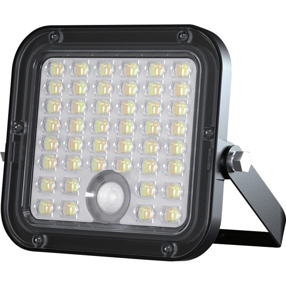 V-TAC LED Flutlichtstrahler V-TAC VT-411CCT 23756 LED-Flutlichtstrahler, Solarmodul 10 W